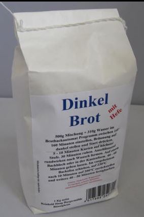 Dinkelbrot mit Hefe